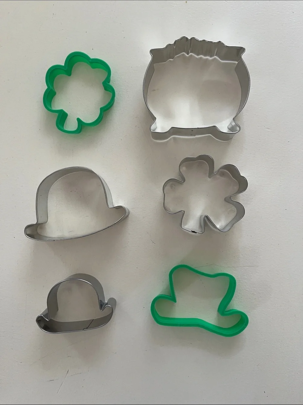 St. Patrick’s Day Cookie Cutters, Set of 6